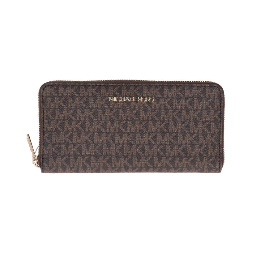 MICHAEL KORS マイケルコース/ジェットセットトラベルコンチネンタルジップウォレット/35F8GTVE9B//Aランク/09