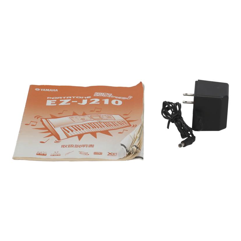 YAMAHA ヤマハ /ポータブルキーボード/PORTATONE/EZ-J210//21JBRP01603/Bランク/77