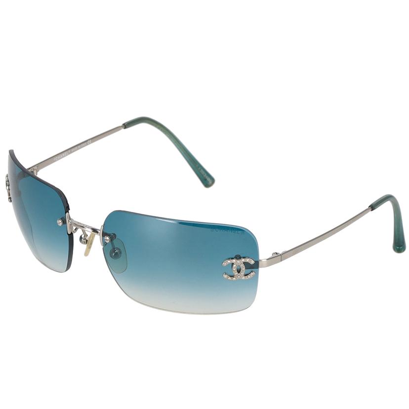 CHANEL シャネル/ココマークラインストーンサングラス/4017-D//C124/57/ABランク/94