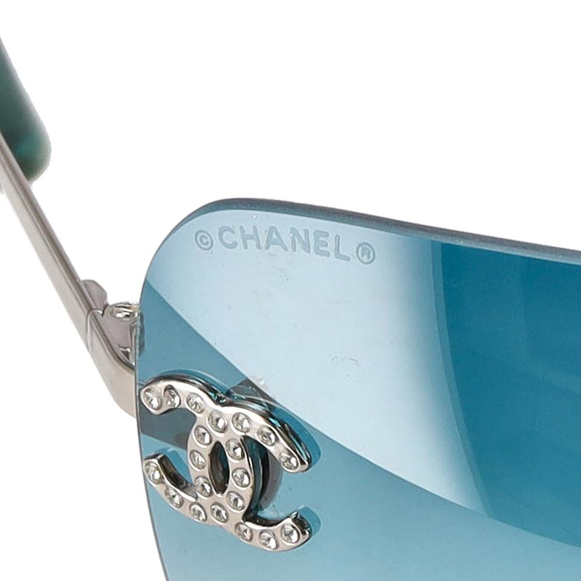 CHANEL シャネル/ココマークラインストーンサングラス/4017-D//C124/57/ABランク/94