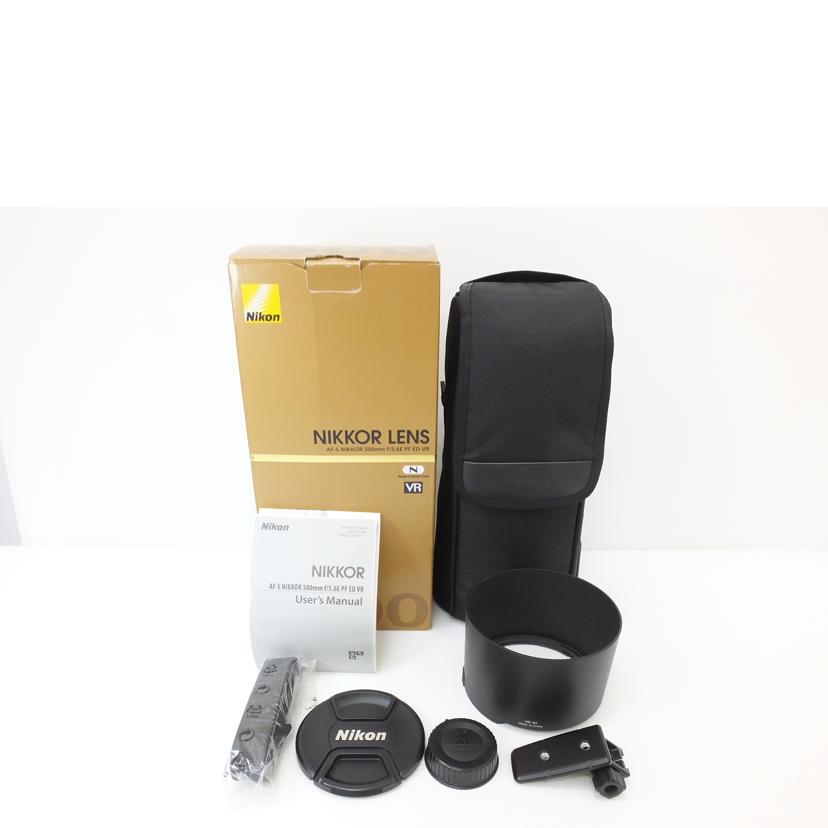 NIKON ニコン/500mm単焦点レンズ/AF-S500mm f/5.6E PF ED VR//201288/ABランク/88