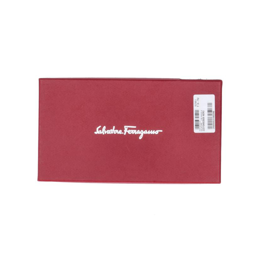 Salvatore Ferragamo サルバトーレフェラガモ/ヴァラリボン ジップ長財布/22 D154/00//Aランク/09