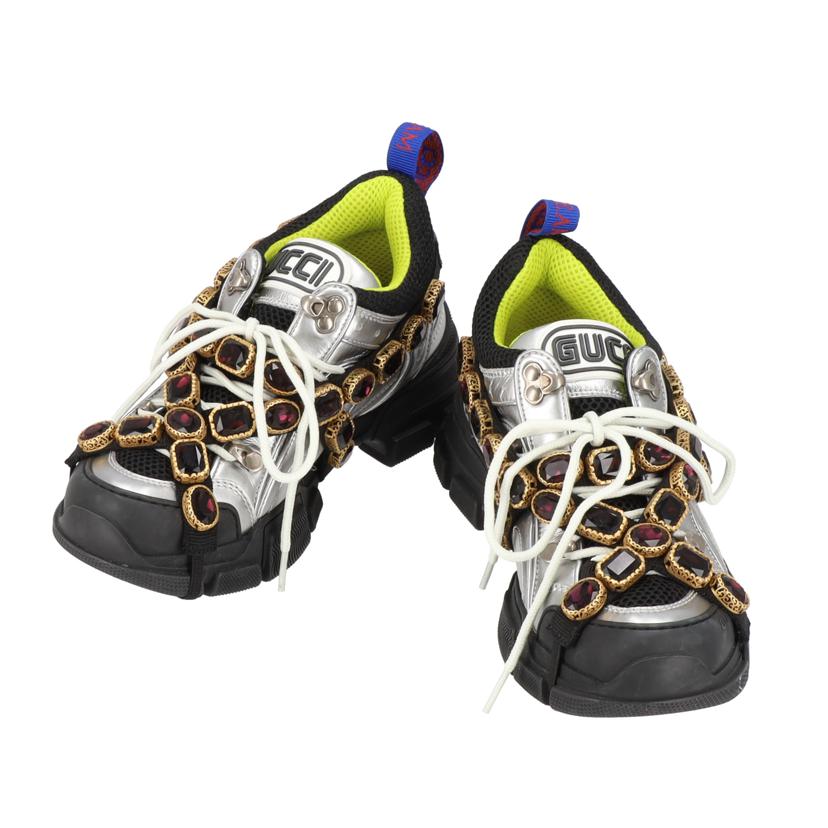 GUCCI/25 グッチ/◇グッチ/フラッシュトレックビジュースニーカー//サイス**********/ABランク/75