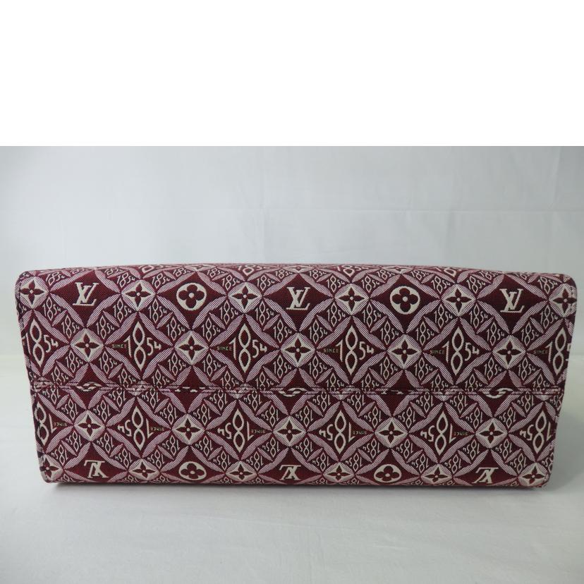 LV ルイヴィトン/オンザゴーGM/Since 1854/モノグラム・ジャガード/ボルドー/M57185//FL3***/SAランク/84