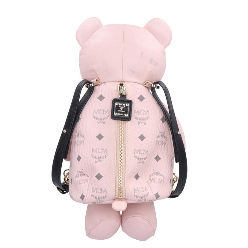 MCM MCM/MCMベアドールレザーバックパック/ピンク//ABランク/75