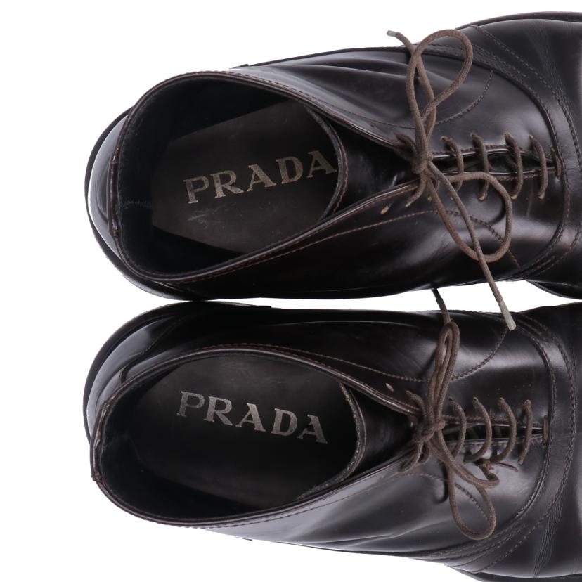 PRADA プラダ/レザー/レースアップブーツ//BCランク/78