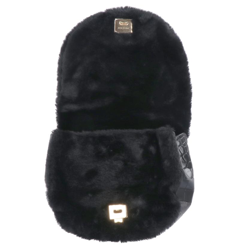 D&G ドルチェアンドガッパーナ/D&Gミレニアルズクロヒョウフェイスショルダー//ABランク/75