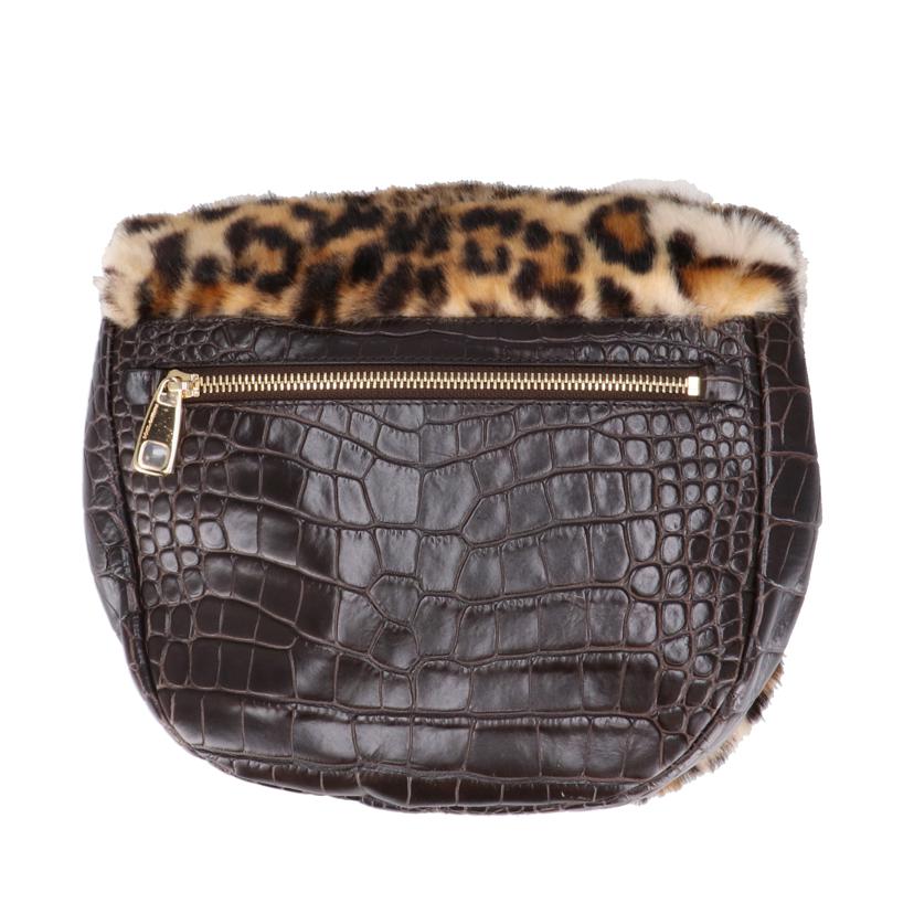 D&G ドルチェアンドガッパーナ/D&Gミレニアルズレオパードフェイスショルダー//ABランク/75