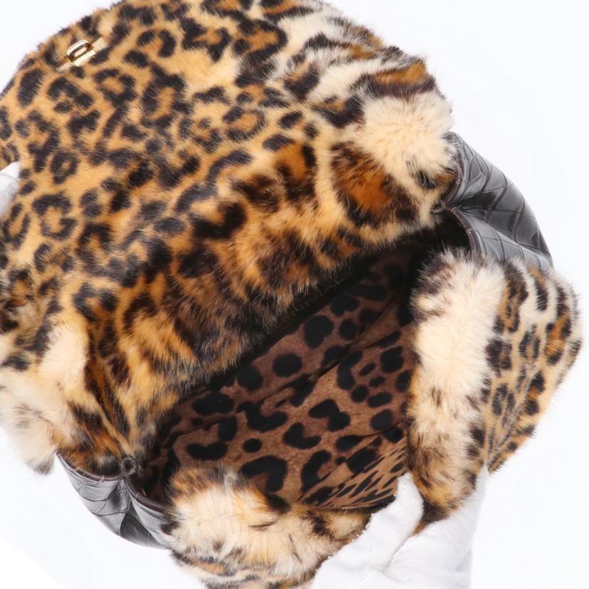 D&G ドルチェアンドガッパーナ/D&Gミレニアルズレオパードフェイスショルダー//ABランク/75