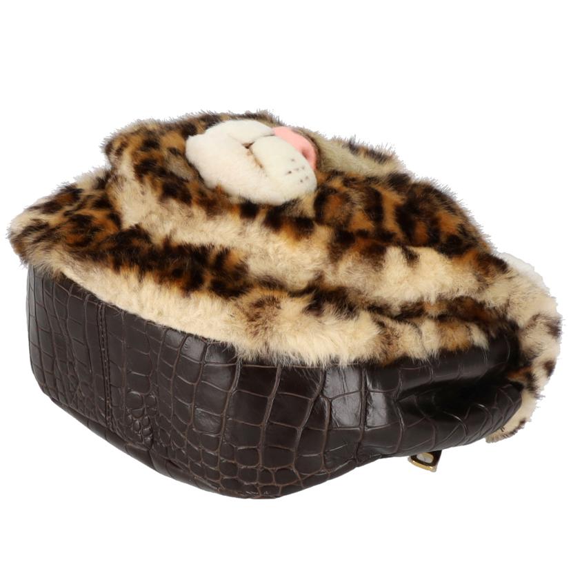 D&G ドルチェアンドガッパーナ/D&Gミレニアルズレオパードフェイスショルダー//ABランク/75