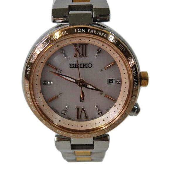 SEIKO セイコー/ルキア・ラッキーパスポート/レディース/電波ソーラー/SSQV014//5N1***/SAランク/84