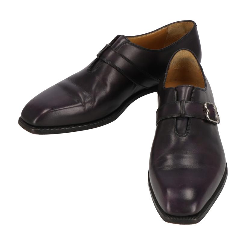Berluti Berluti/モンクスストラッププレントウ ドレスシューズ黒/0795//BCランク/78