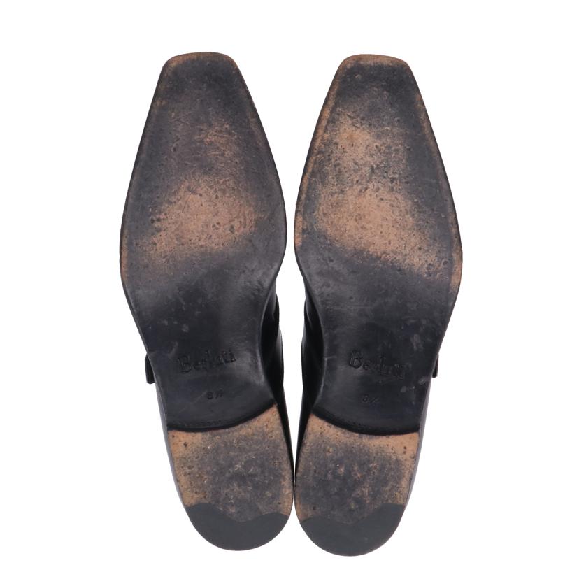 Berluti Berluti/モンクスストラッププレントウ ドレスシューズ黒/0795//BCランク/78