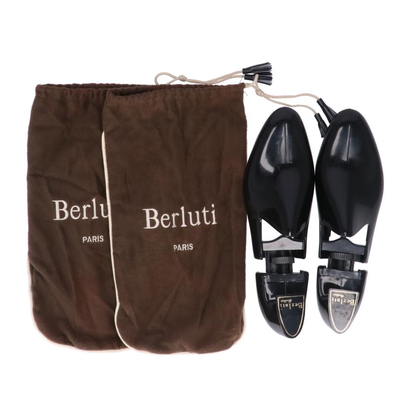 Berluti Berluti/モンクスストラッププレントウ ドレスシューズ黒/0795//BCランク/78