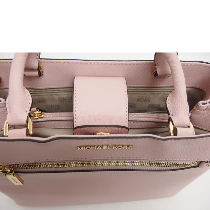 MICHAEL KORS マイケルコース/2wayレザーハンドバッグ/ブロッサムピンク/35S8GX2S2L//7G7K5J XZ00285/Aランク/04