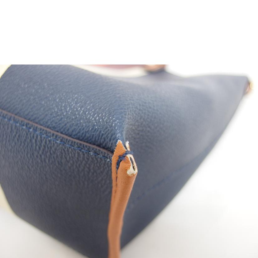 TORY BURCH トリーバーチ/PVCストライプトート/ネイビー/10005607//ABランク/04