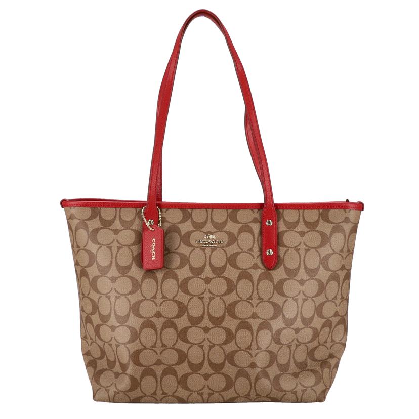 COACH コーチ/ジップトートバッグ/F36876//G16**/Aランク/09