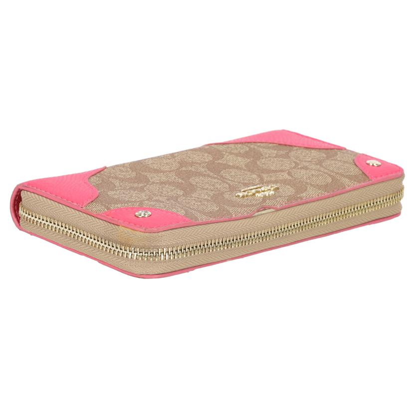 COACH コーチ/アコーディオン ジップアラウンド/F53780//L19**/ABランク/93