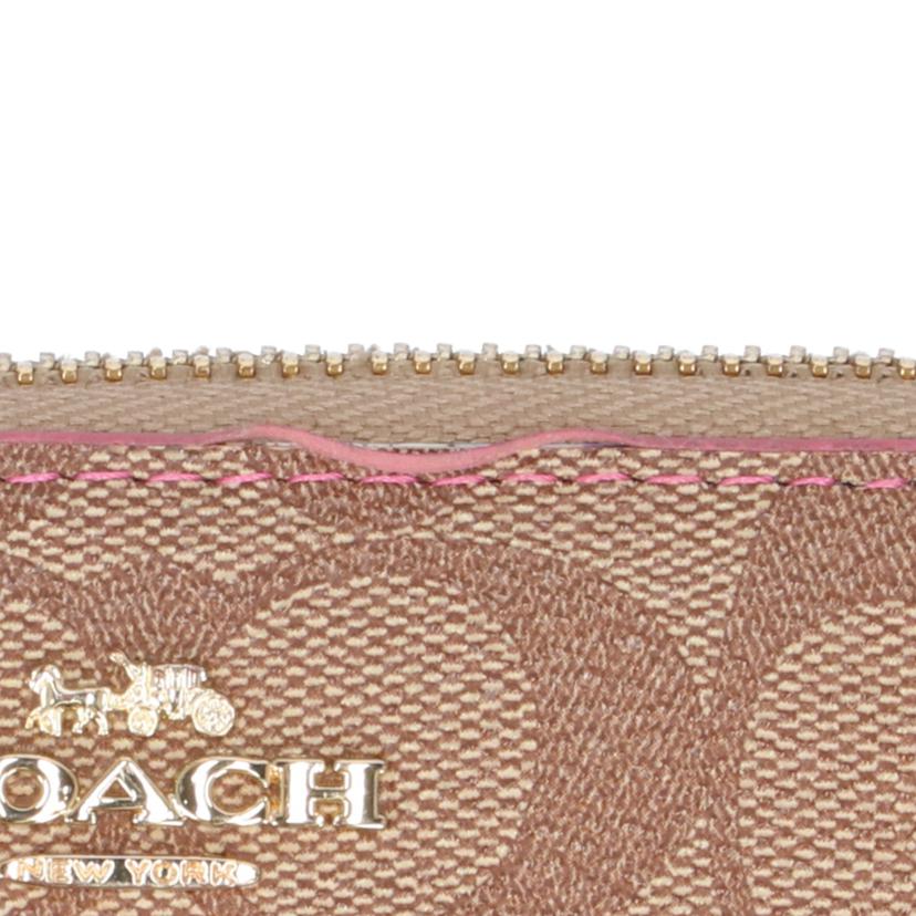 COACH コーチ/アコーディオン ジップアラウンド/F53780//L19**/ABランク/93