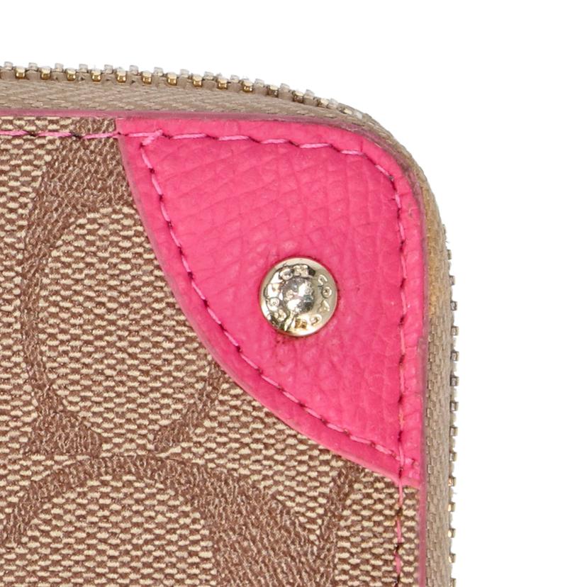 COACH コーチ/アコーディオン ジップアラウンド/F53780//L19**/ABランク/93