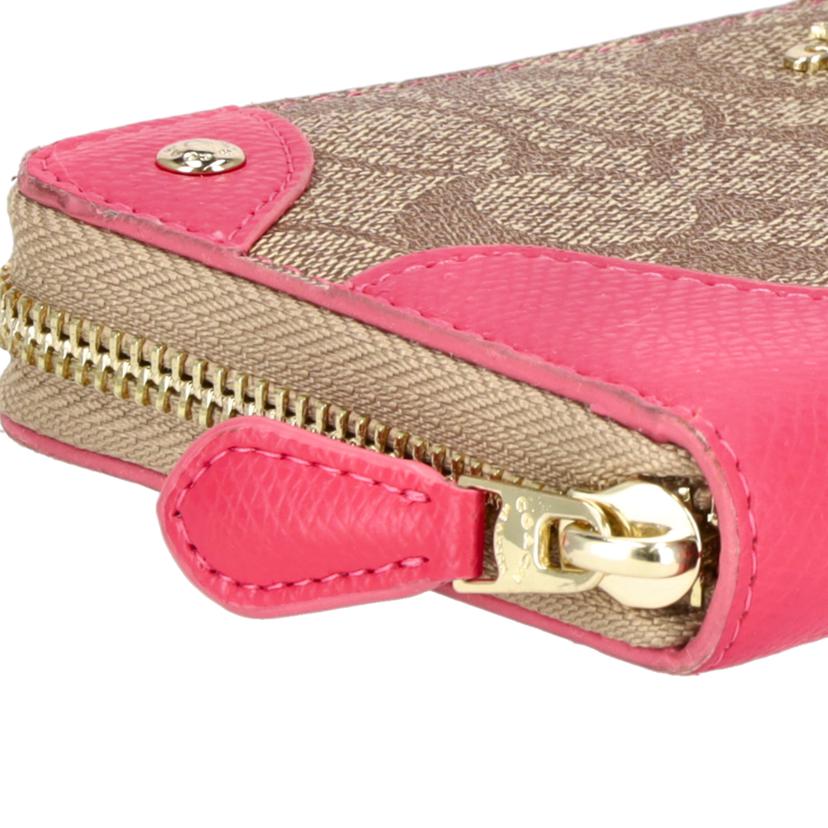 COACH コーチ/アコーディオン ジップアラウンド/F53780//L19**/ABランク/93