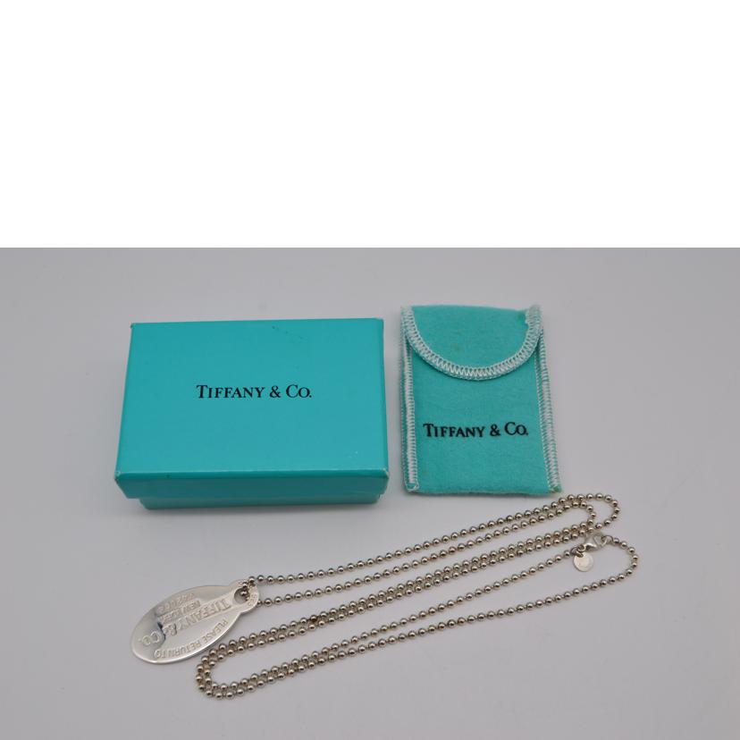 TIFFANY&Co. ティファニー/TIFFANY&Co リターントゥ NC82cm/26.7g//ABランク/89