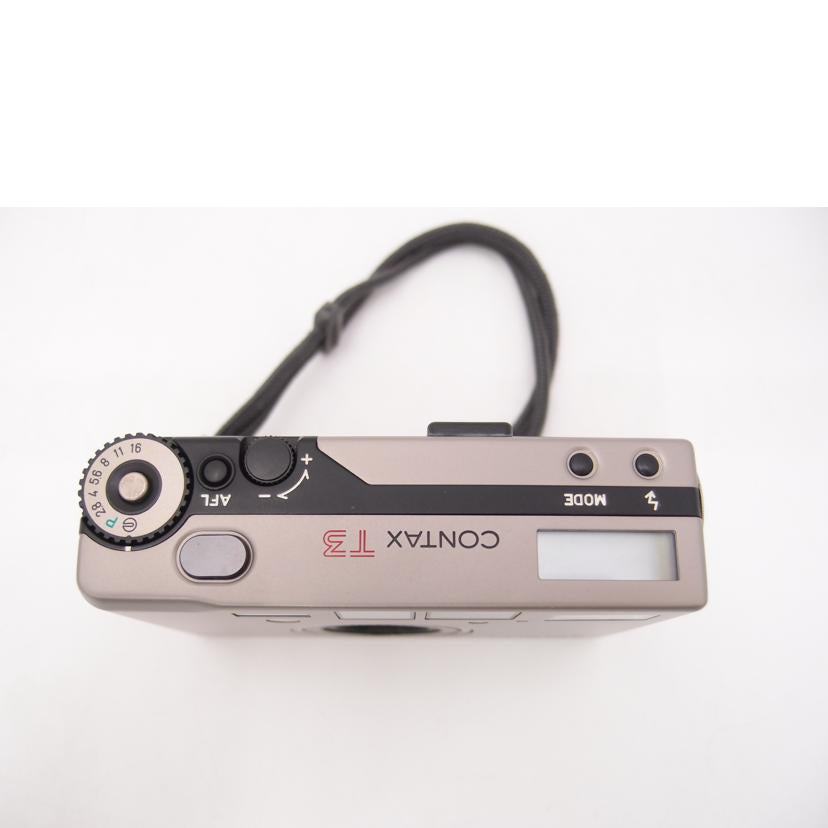 CONTAX コンタックス/コンパクトフィルムカメラ/ T3 チタンシルバー //046705/ABランク/69