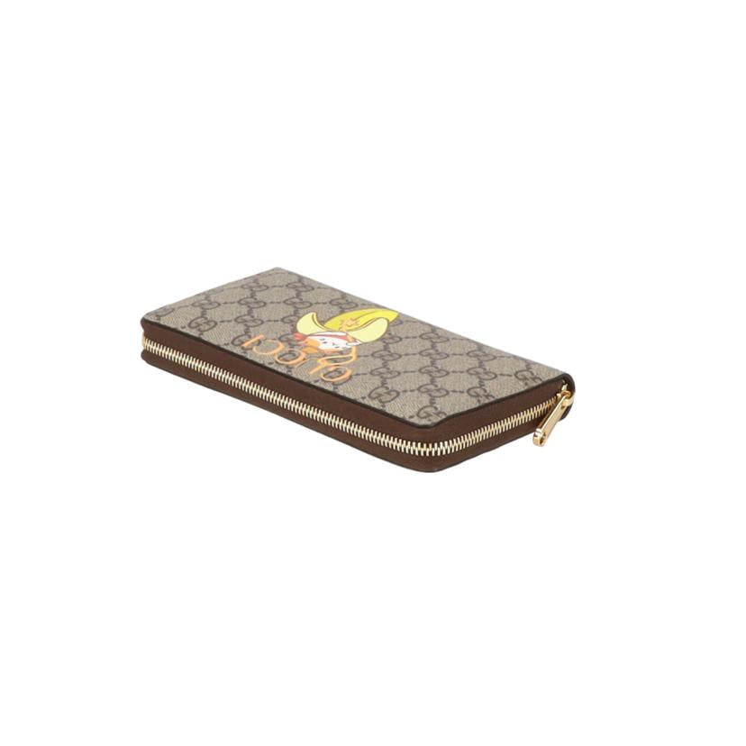 GUCCI グッチ/ばなにゃ/GGスプリームラウンドファスナー/701060//525***/SAランク/91