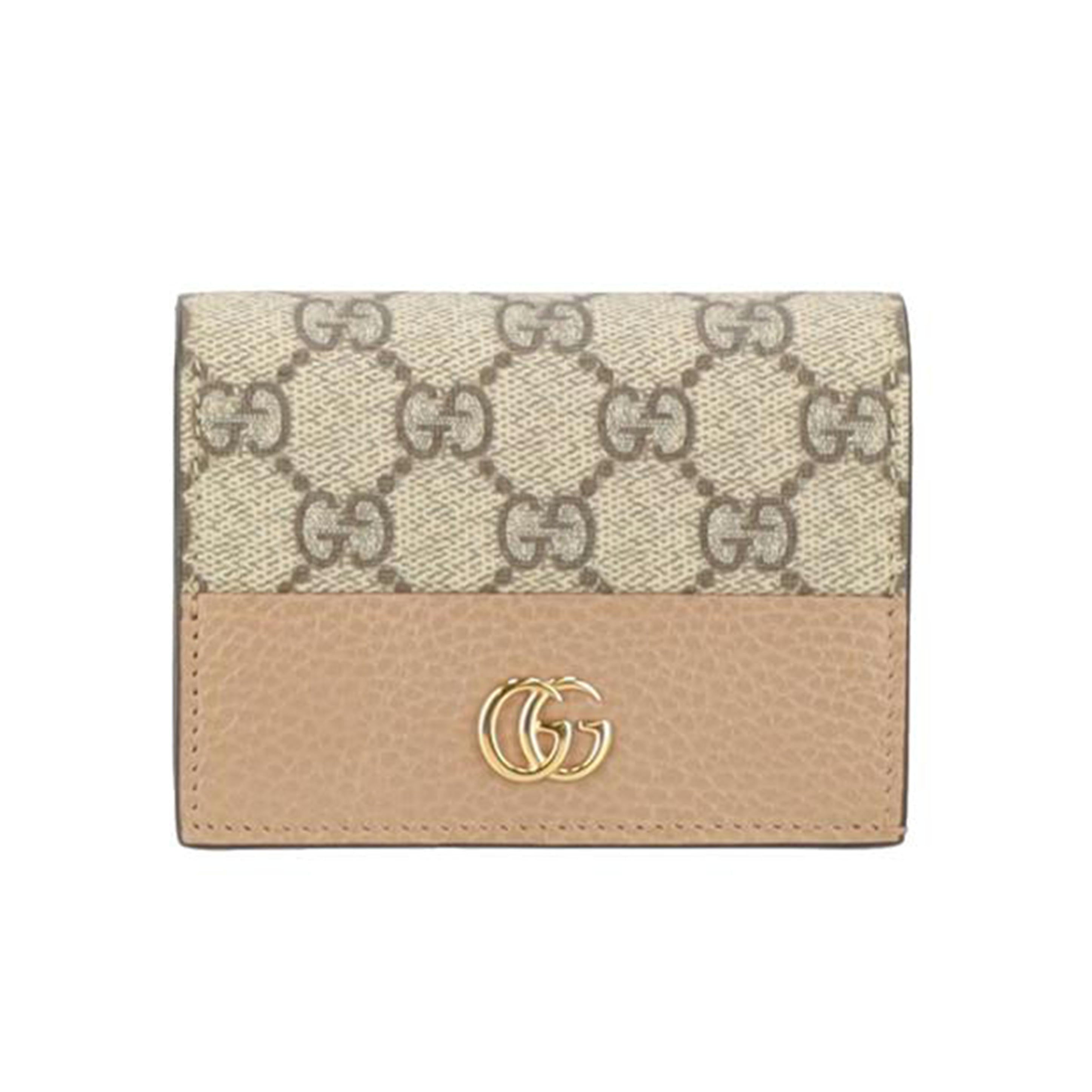 GUCCI グッチ/GGマーモント/GGスプリームコンパクトウォレット/658610//095*/Aランク/91