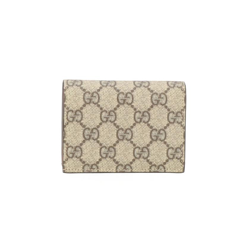 GUCCI グッチ/GGマーモント/GGスプリームコンパクトウォレット/658610//095*/Aランク/91