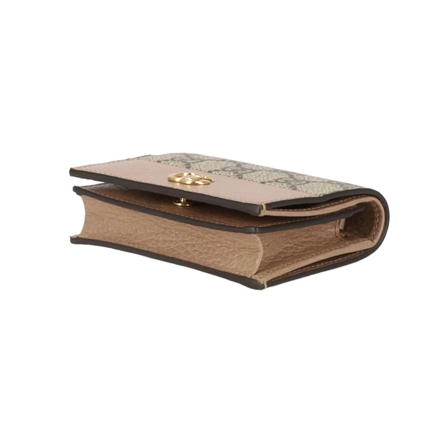 GUCCI グッチ/GGマーモント/GGスプリームコンパクトウォレット/658610//095*/Aランク/91