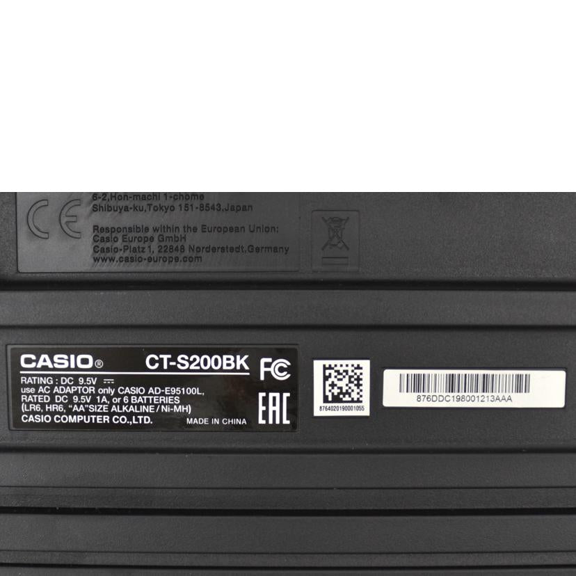 CASIO カシオ/電子キーボード/CT-S200//ABランク/75