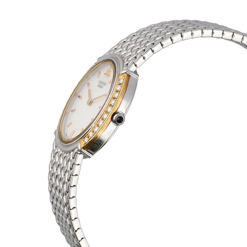 SEIKO セイコー/クレドール・ダイヤベゼル/レディース/クオーツ/5A70-3000//310***/ABランク/85