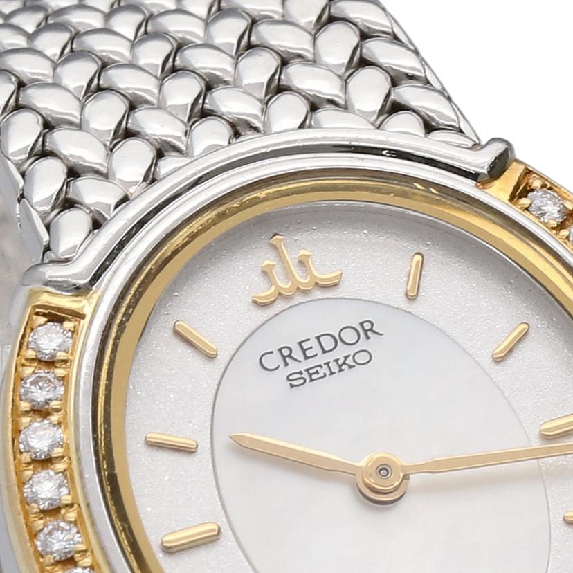 SEIKO セイコー/クレドール・ダイヤベゼル/レディース/クオーツ/5A70-3000//310***/ABランク/85