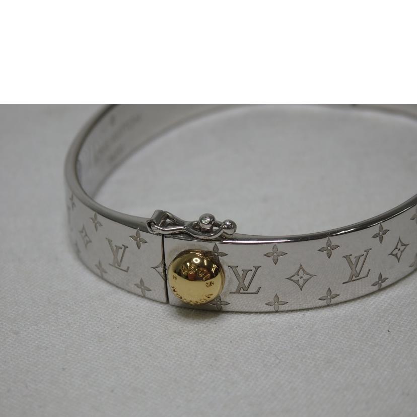 LV ルイヴィトン/カフ/ナノグラムブレスレット/M00250//LE0***/ABランク/84