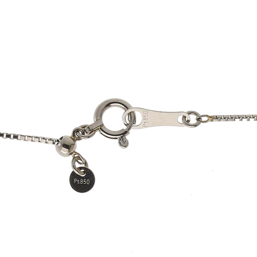 /◎Pt900/Pt850コンクパールダイヤネックレス0.515/D0.32ct//ABランク/59