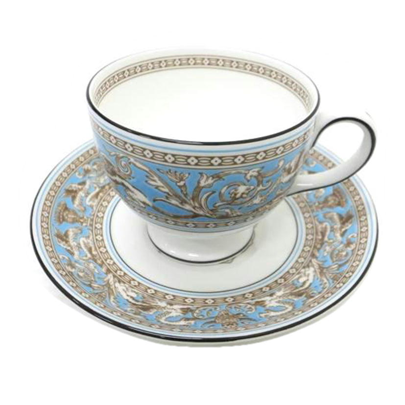 WEDGWOOD/カップ&ソーサー/フロレンティ-ンターコイズ//Aランク/88