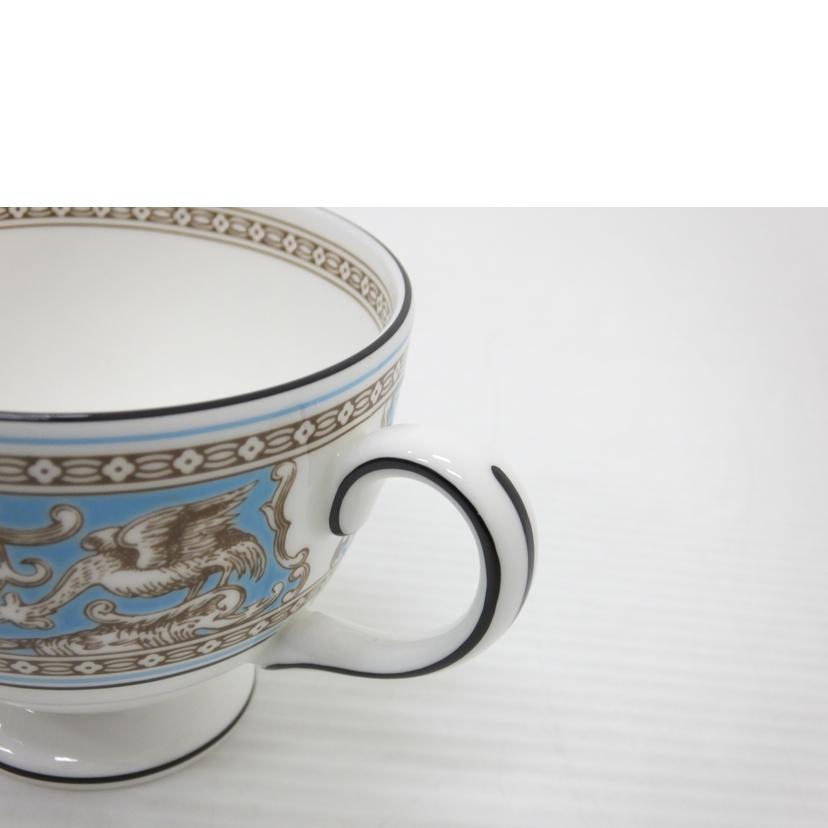 WEDGWOOD/カップ&ソーサー/フロレンティ-ンターコイズ//Aランク/88