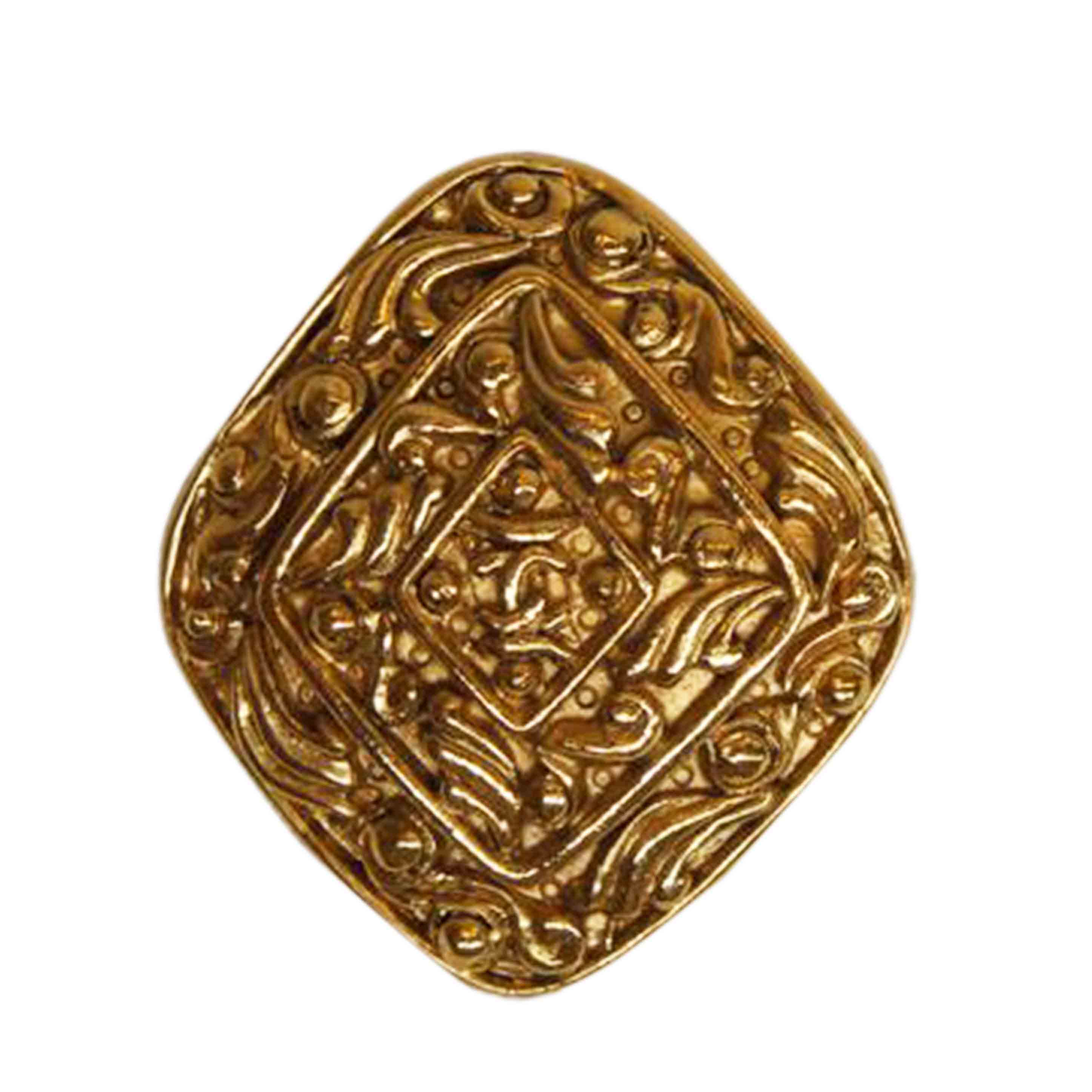 CHANEL シャネル/ダイヤモンド型ブローチ //A/Aランク/92