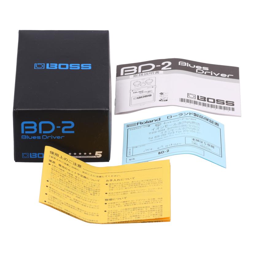 BOSS ボス/エフェクター/ブルースドライバー/BD-2//L3E6788/Bランク/62