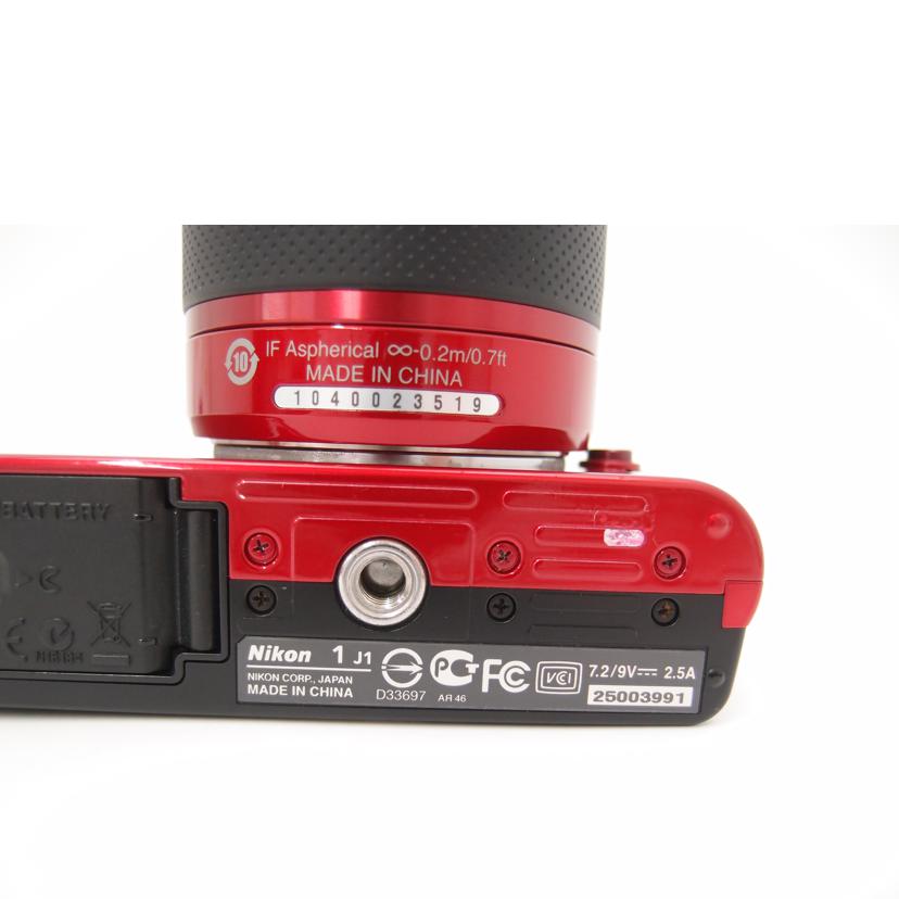Nikon ニコン /ミラーレス一眼 レンズキット /Nikon1 J1 レンズキット//25003991/ABランク/69