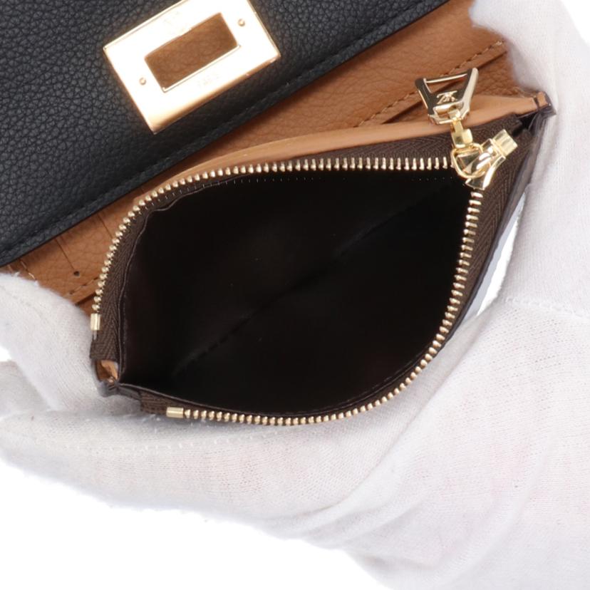 LV ルイ・ヴィトン/ポルトフォイユ・ヴィクトリーヌ/ノワール/M82640//RFI****/SAランク/77