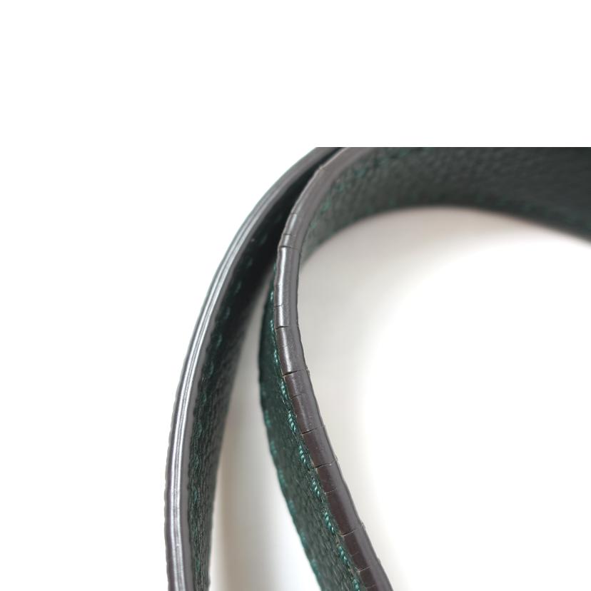 COACH コーチ/レザーハンド/セミショルダーバッグ ベージュ×ダークグリーン×オフホワイト/76088//ABランク/65