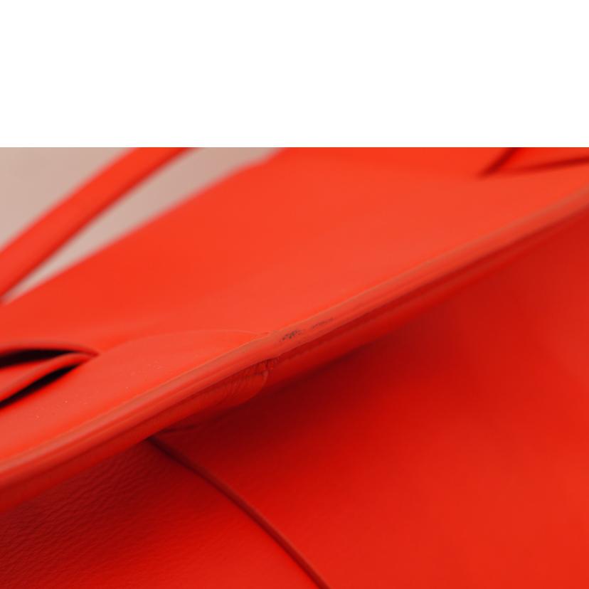 BOTTEGA VENETA/マキシイントレチャートラージアルコトート/レッド系//Aランク/69