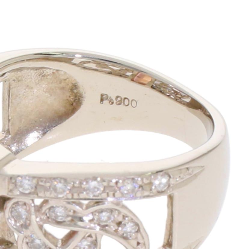 /◎PT900インペリアルトパーズダイヤリング2.05/D0.35ct//ABランク/59