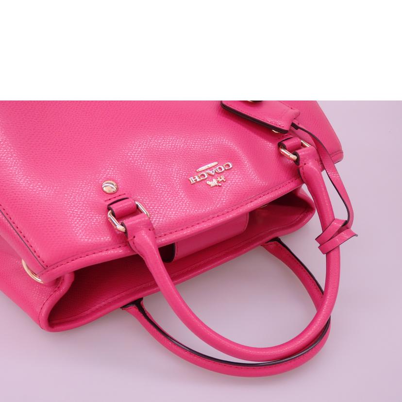 COACH コーチ/2WAYレザーショルダーバッグ/F34607//M15**/Aランク/76