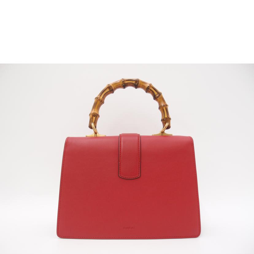 GUCCI/ディオニソスバンブー2wayバック/レッド/448075//204***/Aランク/69
