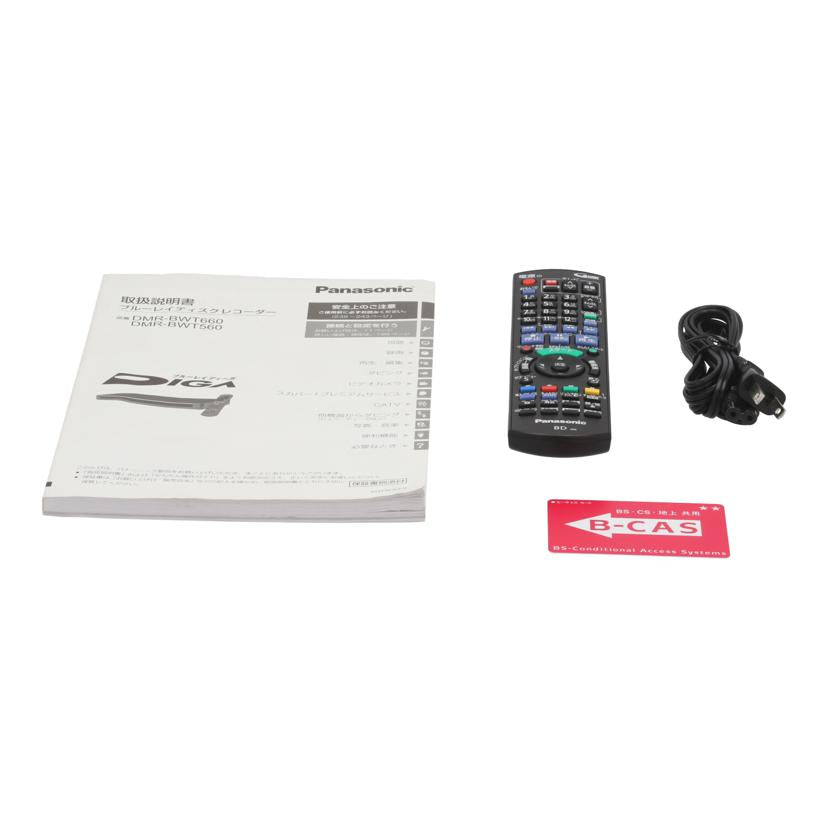 PANASONIC パナソニック/BDレコーダー/DMR-BWT660//VN4KC002844/Bランク/70