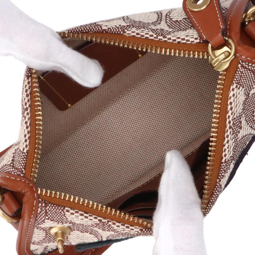 COACH コーチ/スウインガー20シグネチャーテキスタイルジャガードパッチ/CH474//L22**/Aランク/94