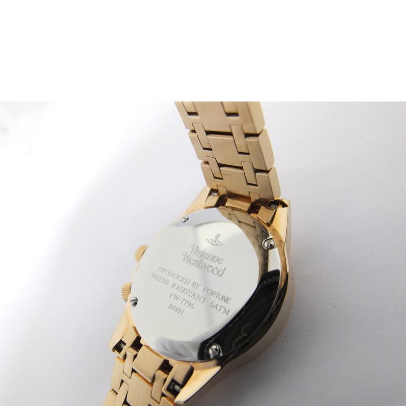 Vivienne W. ヴィヴィアン・ウエストウッド/デイト/レディースクォーツ腕時計/VW7796-B14//B88**/ABランク/88